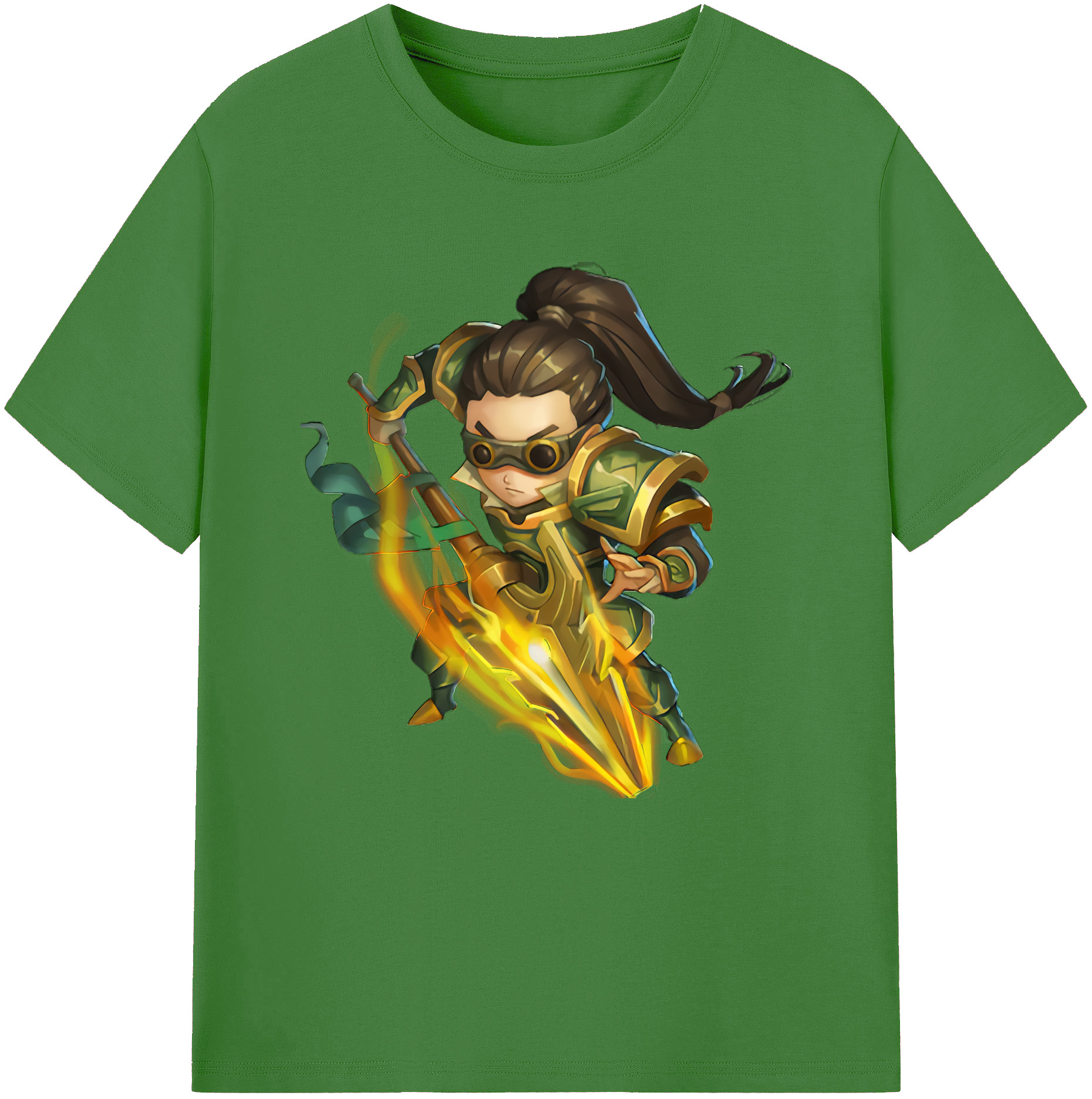 （画像用） リーグ・オブ・レジェンド League of Legends LOL レディースカジュアルプリントTシャツ（綿100％）